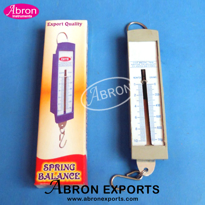 Newton Meters Dynamometers Spring Balance 1kg or 2kg or 5kg any one Abron 10pc AP-656B1K